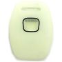 Ezzy Auto Luminous Rubber Silicone Key Fob Case Key Cover Key Jacket Skin Protector fit for Honda Accord 3+1 Buttons