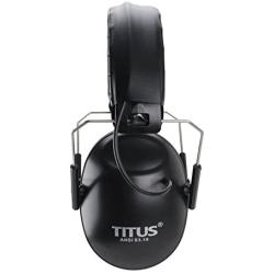 TITUS EB2 Low Profile Smart Series Electronic Noise Cancelling Hearing Protection, Noise Management Earmuffs