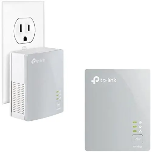 TP-Link AV600 Powerline Ethernet Adapter(TL-PA4010 KIT)- Plug&Play, Power Saving, Nano Powerline Adapter, Expand Home Network with Stable Connections
