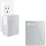 TP-Link AV600 Powerline Ethernet Adapter(TL-PA4010 KIT)- Plug&Play, Power Saving, Nano Powerline Adapter, Expand Home Network with Stable Connections