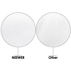 Neewer 6 x 9FT / 1.8 x 2.8M Photo Studio 100% Pure Muslin Collapsible Backdrop Background for Photography,Video and Televison (Background ONLY) - White