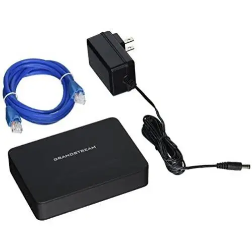 Grandstream GS-HT814 4 Port Ata with 4 Fxs Ports and Gigabit NAT Router Voip Phone and Device, Black Grandstream GS-HT814 4 Port Ata with 4 Fxs Ports and Gigabit NAT Router Voip Phone and Device, Black