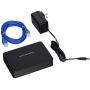 Grandstream GS-HT814 4 Port Ata with 4 Fxs Ports and Gigabit NAT Router Voip Phone and Device, Black