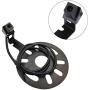 sportuli Replace for Jeep Wrangler JK 2007-2018 Backup Rear View Spare Tire Adjustable Mount Camera Reverse Parking Aftermarket Camera