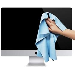 Extra Large 14'' X 15'' Lint Free Microfiber Cleaning Cloth Wipes for Camera Lens and All Electronic Device Screens