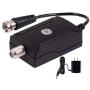 GE Indoor TV Antenna Amplifier Low Noise Antenna Signal Booster Clears Up Pixelated Low-Strength Channels HD TV Digital VHF UHF AC Power Adapter Black 42178