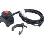 Taiss Motorcycle Kill Stop Waterproof Push Button Switch Bicycle Bike ATV Dirt 12v 7/8″(22mm) Handlebar Universal Red Dots Horn Button F016-R