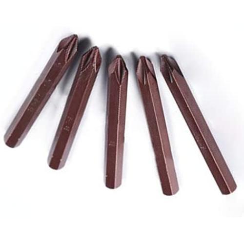 Tool Parts 5PCS/set Impact Screwdriver Bit S2 Alloy Steel High Hardness And Durable Ideal For Repair And Maintenance On Electronic Products