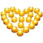 Diyife 24 Pack Battery LED Tea Light, Realistic Bright Flickering Flameless Tea Lights, Electric Lights for Seasonal and Festival Celebration, Battery Include (Warm White)
