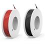 18awg Silicone Electrical Wire Cable 2 Colors (13.2ft Each) 18 Gauge Stranded Tinned Copper Wire Flexible and Soft for DIY
