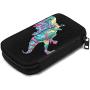 Hxuedan Colorful Dinosaur The Data Cable Storage Bag is A Portable and Independent Design SuitableVFor Travelers to Place The Data Cable, Earphone and Electronic Product Data Cable Storage Bag