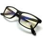 J+S Vision Reading Glasses with Anti Blue Light function, Crystal Clear Spring Hinged and Magnified iPad/tablet and Electronics Reading Glasses for Men and Woman (Power +3.00)