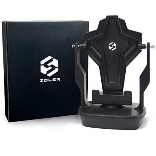 Soler Phone Shaker Automatic Phone Swing Device for Pokemon Go Step Earning Mute USB Cable (Support 2 Phones) – Black