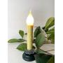 LightLady Studio, Silicone Dipped Candle Light Bulbs, 7 Watts, Pack of 12, Replacement Bulb for Window Candles