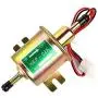 Electric Inline Fuel Pump 12v Universal Transfer Low Pressure Gas Diesel Gasoline Fuel Pump for Carburetor Lawnmower 4-7 PSI