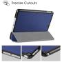 Fintie Case for New iPad 8th Gen (2020) / 7th Generation (2019) 10.2 Inch - Lightweight Slim Shell Standing Hard Back Cover with Auto Wake/Sleep Feature, Navy