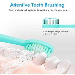 Dental Scaler Tooth Calculus Remover Electric Sonic Tooth Stains Tartar Tool, 3 Adjustable Modes, USB Charging, for Teeth Whitening Oral Hygiene,Green