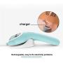 ZJDU Portable Electronic Foot File Pedicure Tools, Electric Feet Callus Removers Rechargeable,2 Speed,with Waterproof Design for Dry Cracked Dead Skin
