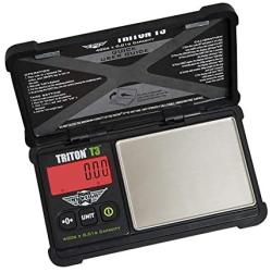 My Weigh T3-400 Triton T3 400 Gram x 0.01 Digital Pocket Scale Black (Pack of 2)