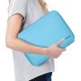 Arvok 11-12 Inch Laptop Sleeve Multi-Color & Size Choices Case/Water-Resistant Neoprene Notebook Computer Pocket Tablet Briefcase Carrying Bag/Pouch Skin Cover for Acer/Asus/Dell/Lenovo, Baby Blue