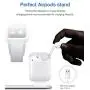 Bestand3 in 1 Apple iWatch Stand, Airpods Charger Dock, Phone Desktop Tablet Holder for Airpods, Apple Watch/ iPhone X/8 Plus/8/ 7 Plus/ iPad, Silver(Patenting, Airpods Charging Case NOT Included)