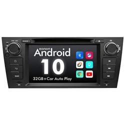 2021 Upgraded-Android Car Stereo Android 10 Car Stereo Eonon Car Radio Applicable to BMW 3 Series GPS Navigation for Car Support Carplay Android Auto/WiFi/Fast Boot/DVR/Backup Camera-7 Inch-GA9465