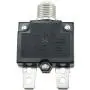 IZTOSS 5PCS 10Amp Circuit Breakers with manual reset Waterproof Button transparent Cover DC50V AC125-250V with Quick Connect Terminals