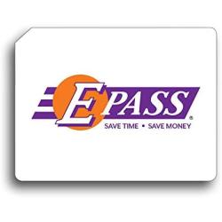 E-PASS Electronic Toll Sticker; Prepaid toll Program, Works on All Roads in FL, GA, NC