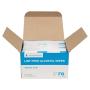 FG Clean Wipes 4''x3'' Lint Free Alcohol Wipes - 96% IPA Box of 60 Individually Wrapped Sachets (6-C43)