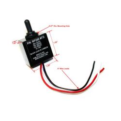 GAMA Electronics Waterproof 3 Position On-Off-On Toggle Switch
