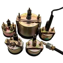 Massey Ferguson Tractor Gauges Set-Tachometer+Oil Pressure+Temp+Fuel+Ammeter Fit in MF35 MF50 MF65 MF135 MF150-165