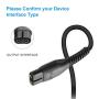 IBERLS DC 4.3V Philips Shaver Charger Power Supply Adapter Cord for Philips Electric Razor Norelco Oneblade QP2520, QP2520/90, QP2520/72, QP2520/70, A00390, All-in-One Grooming Trimmer Charging Cord