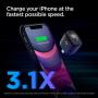 Spigen USB C Charger, 20W GaN Type C for iPhone Fast Charger, Foldable Wall Charger PD 3.0 Power Adapter Block for iPhone 12 Pro Max iPhone 12 Mini MagSafe Charger iPhone 11 X SE 2020 iPad