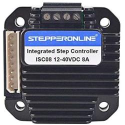 STEPPERONLINE Integrated Stepper Motor Controller 3-8A 12-40VDC for NEMA 23,24,34 Stepper Motor
