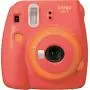 Fujifilm instax Mini Instant Camera (Coral Papaya) with Film Twin Pack Bundle (2 Items) (Fuji0513)