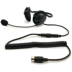 iMC Motorcom HS-H140P Half-Helmet and Helmetless Headset for 7 Pin Harley Davidson Audio Systems