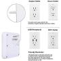 KMC 4 Outlet WiFi Smart Plug with Energy Monitoring Smart Outlet, Remote Control Wall Surge Protector, No Hub Required, Compatible with Alexa/Google Home/IFTTT