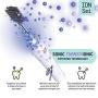 ION-Sei Electric Toothbrush | Battery Powered Smart Sonic Technology | Ultra Soft for Sensitive Teeth and Gums | Day White