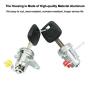 Door Lock Kit with Keys Fits for Toyota Tacoma 1995-2004 Front Driver and Passenger Side Cylinder 4 Set Replace 6905135070 69052-35070 DL-107 DL108R