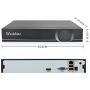 Westshine 16CH 5MP/1080P Network Video Recorder 16 Channel CCTV NVR, Onvif P2P Quick QR Code Scan, Easy Remote View, HDMI/VGA Output, Hard Disk is Not Included and No Built-in WiFi