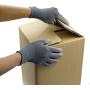 Kmitmuk 12 Pairs Ultra-Thin Polyurethane Coated Gardening and Work Gloves, Plain Nylon Knit Glove, White Polyester/ White PU Coating, Size X-Large
