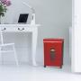 GoECOlife GMW124P-Red Limited Edition 12-Sheet High Security Microcut Paper Shredder, Red