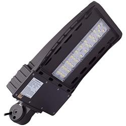 1000LED LED Shoebox Pole Light, 100W (300W Eq.) 11,000Lm, Daylight White 5000K, AC110-277V, LED Parking Lot Light, Street Light, Area Light, Waterproof IP66