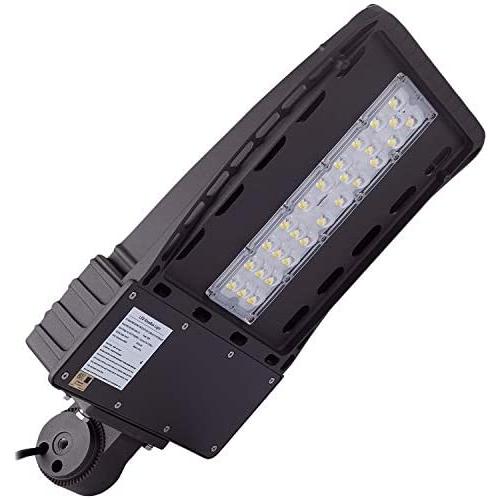 1000LED LED Shoebox Pole Light, 100W (300W Eq.) 11,000Lm, Daylight White 5000K, AC110-277V, LED Parking Lot Light, Street Light, Area Light, Waterproof IP66