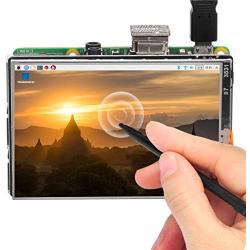 OSOYOO LCD Touch Screen 3.5'' HDMI Display Monitor TFT for Raspberry Pi 3 2 Model B Audio Output with Stylus Pen