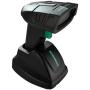 NADAMOO Wireless Barcode Scanner with Charging Cradle, 400M Long Transmission Distance, 1D Cordless USB Portable Handheld Laser Bar Code Reader for Computer PC POS Warehouse Inventory Supermarket