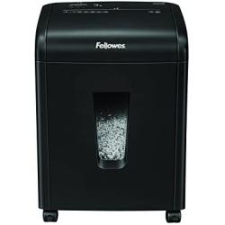 Fellowes 62MC 10-Sheet Micro-Cut Home and Office Paper Shredder with Safety Lock for Added Protection (4685101),Black