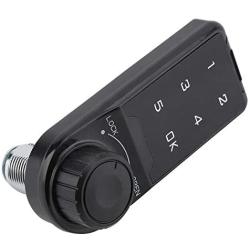 FTVOGUE Code Security Lock Touch Digital Keypad Electronic Deadbolt Lock Password Key Access Lock Security Cabinet Coded Locker (L=30)