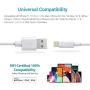 Charging Cable - ilikable MFi Certified iPhone Cable - 3Pack 6Ft iPhone Charger Cord Compatible with iPhone 11 Pro XR Xs Max X 8Plus 7Plus 6S Plus 6 5S iPad and More - White