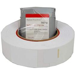 Preferred Postage Supplies PB Compatible 787-0 Red Ink Cartridge Plus Free 613-H Connect Roll SendPro P/Connect+ Series